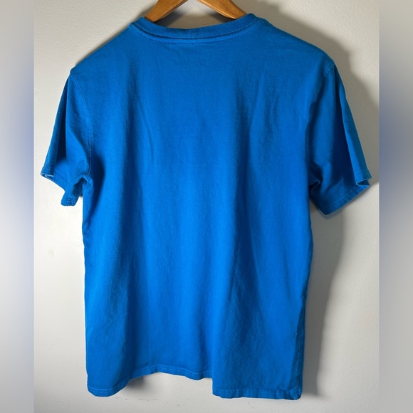 Carhartt Loose Fit Short Sleeve T-Shirt Pocket Blue Size M (8-10) EUC - Picture 5 of 9